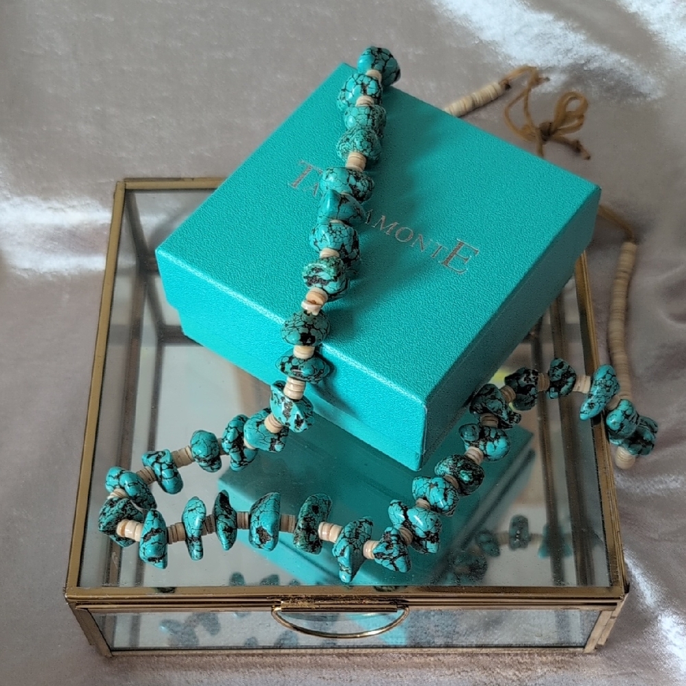 Turquoise Beaded Necklace